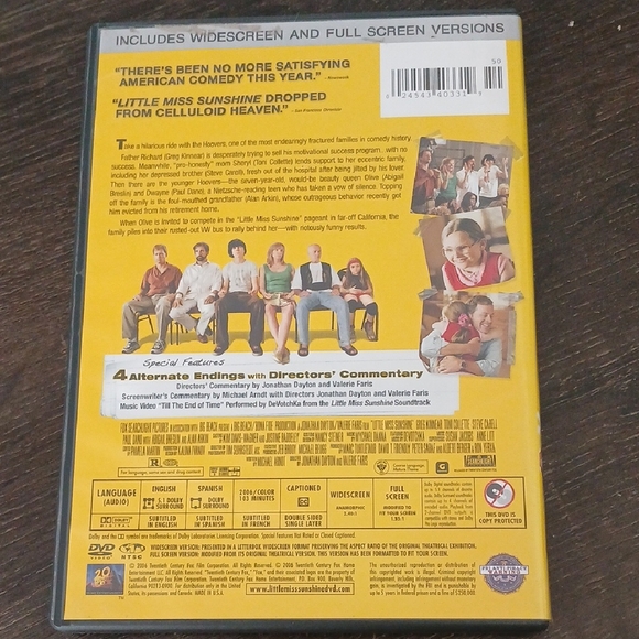 Little Miss Sunshine DVD - Picture 2 of 2